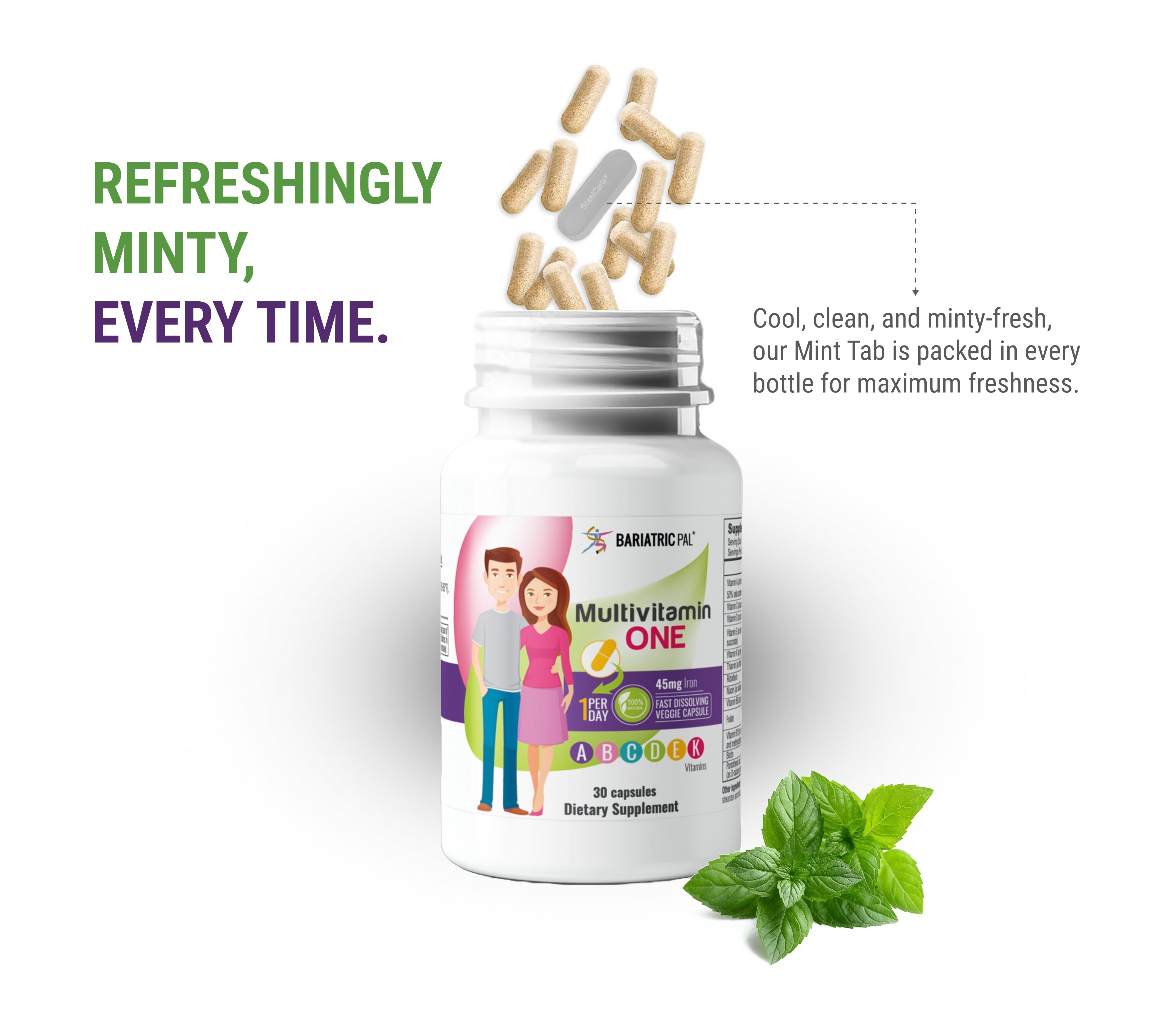 One Capsule Single Dose Multivitamin Capsule with 45mg Iron – Tagged