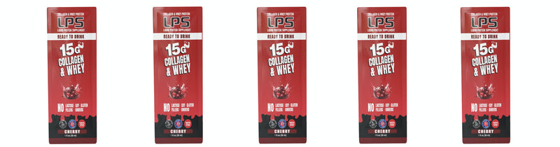 LPS Sugar Free® Collagen & Whey Liquid Protein Supplement by Nutritional Designs 1 oz Packets - Available in 5 Flavors