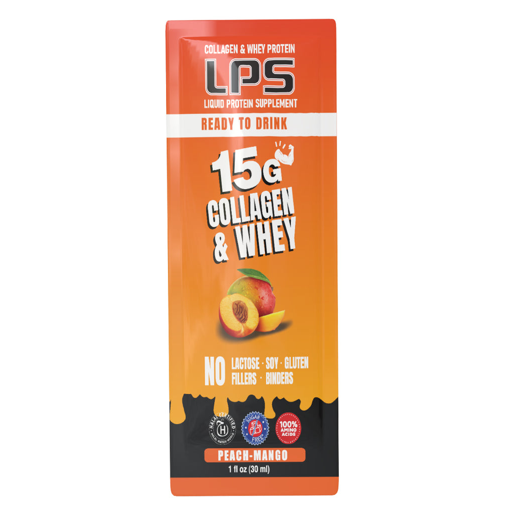 Lps Sugar Free® Collagen & Whey Liquid Protein Supplement by ...