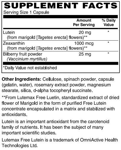 Lutein Plus Capsule by Netrition