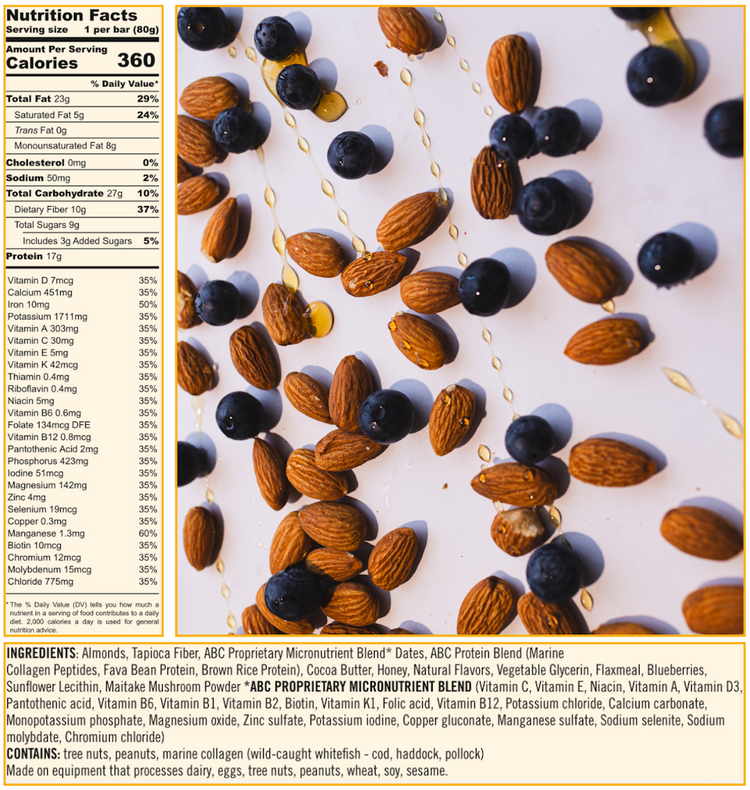 #Flavor_Blueberry Almond