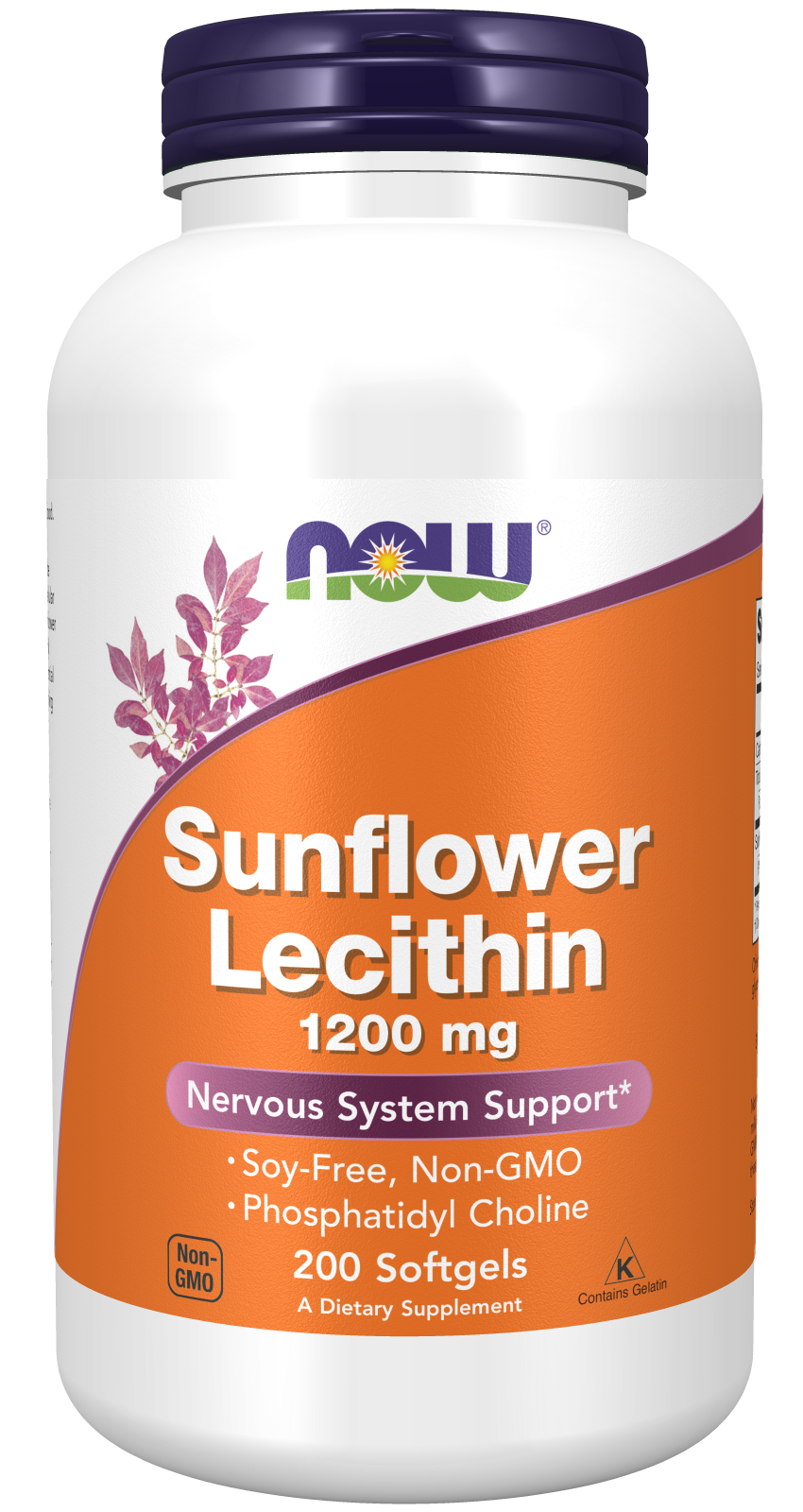 NOW Sunflower Lecithin - High-quality Gluten Free by NOW at BariatricPal Store