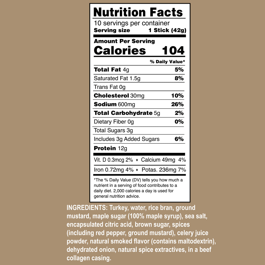 #Flavor_Maple Brown Sugar