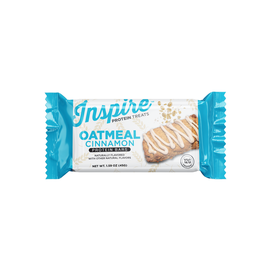 Inspire High Protein Bars by Bariatric Eating - Oatmeal Cinnamon