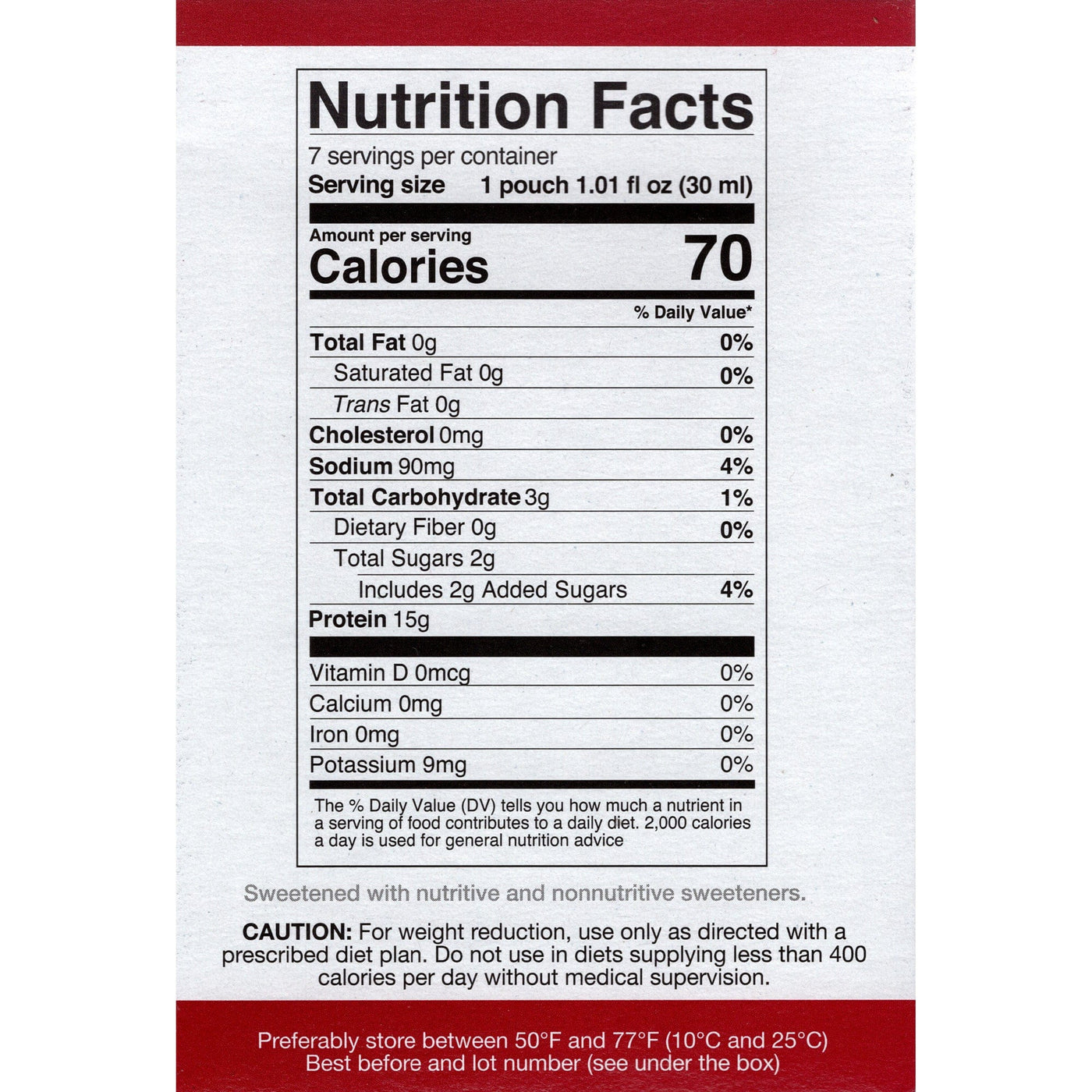 Proti Diet Concentrated Drink Mix, Peach Mango, 7 Pouches