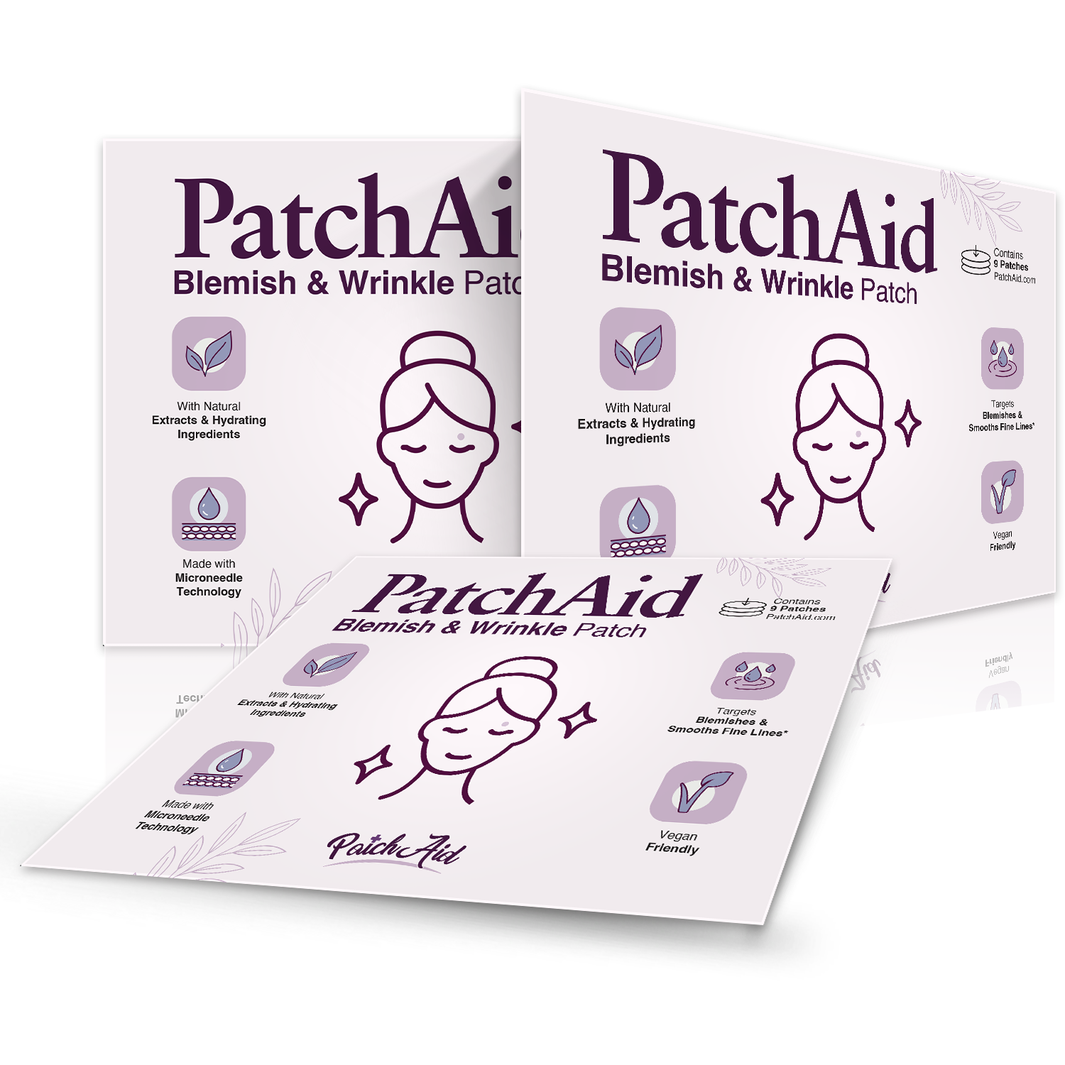 Microneedle Blemish Patch – 9 Patches with Salicylic Acid and Tea Tree Oil
