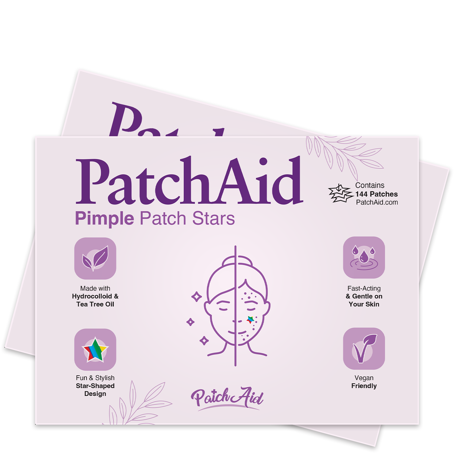 Pimple Patch Stars by PatchAid