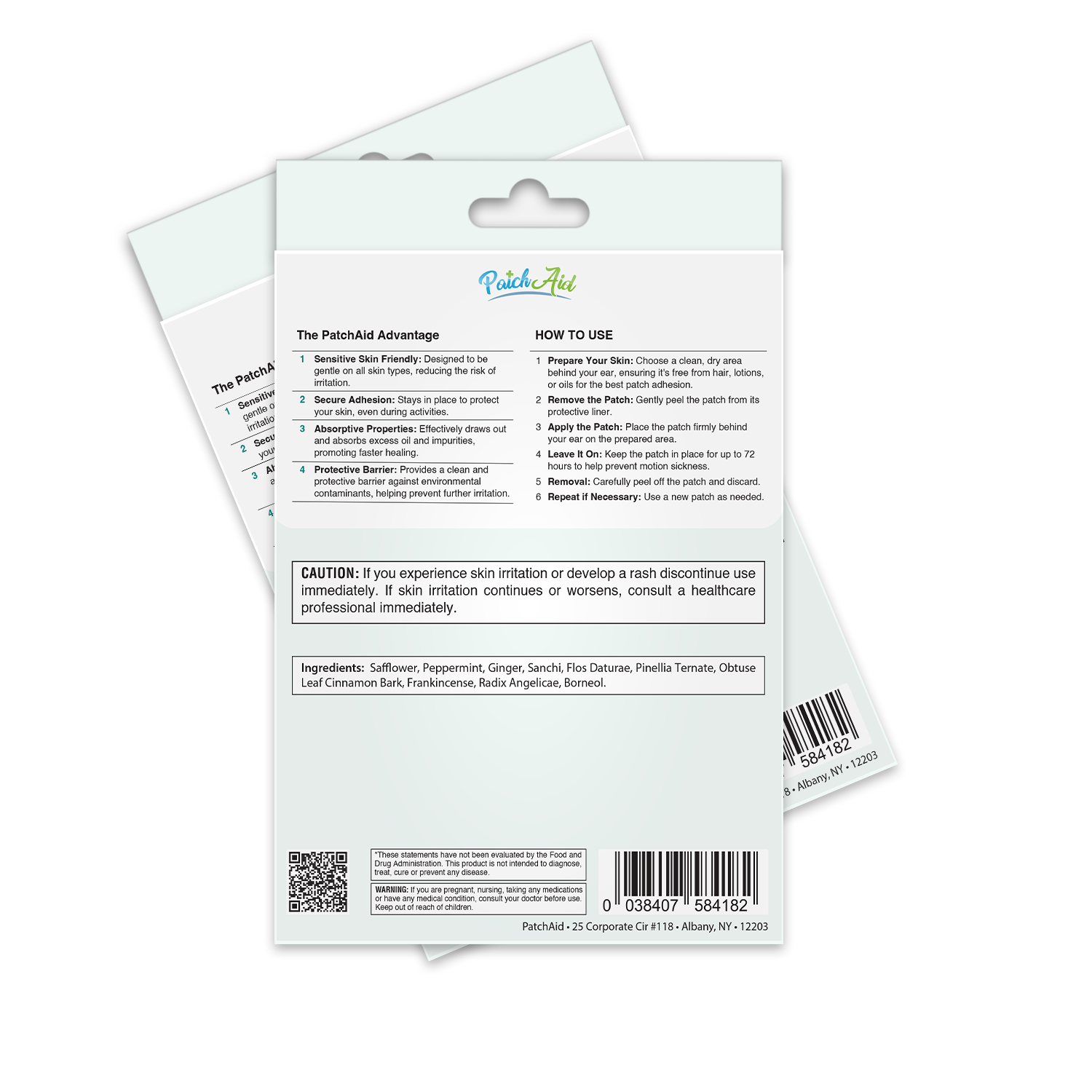 Motion Sickness Patch by PatchAid