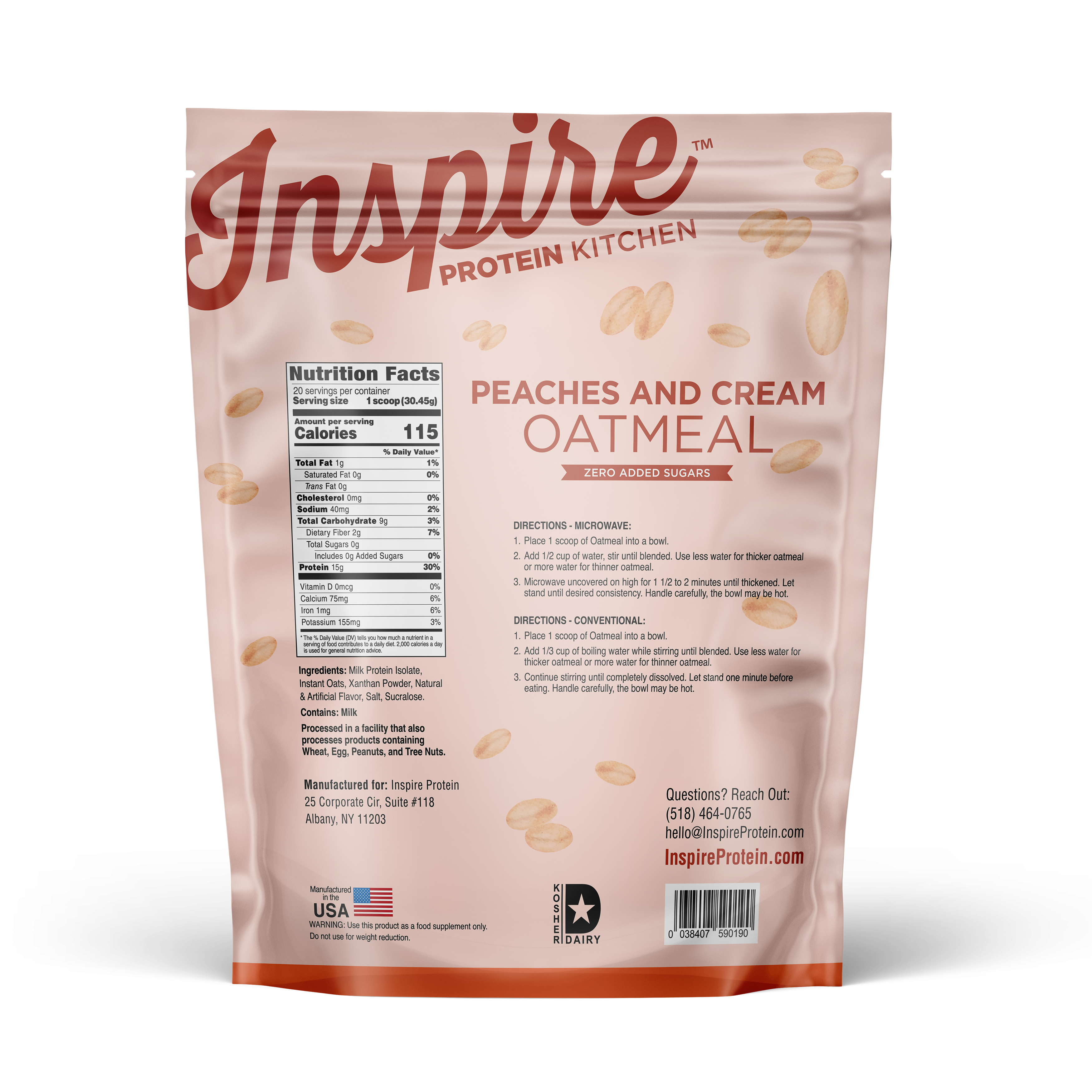 #Flavor_Peaches and Cream #Size_20 Servings