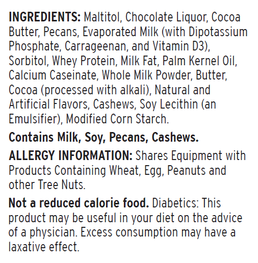 #Flavor_Milk Chocolate Pecan Caramel Patties
