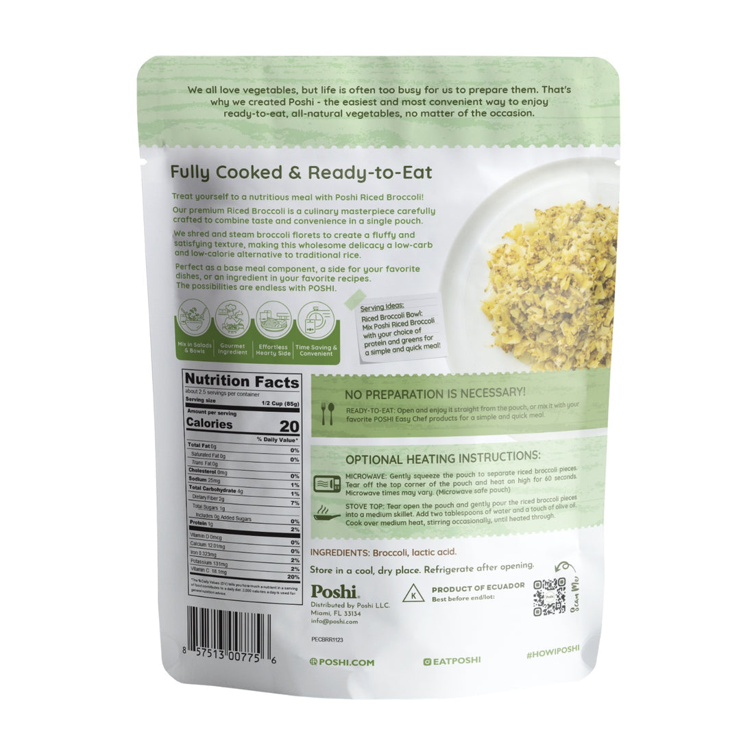 #Type_Steamed Riced Broccoli, 7 oz