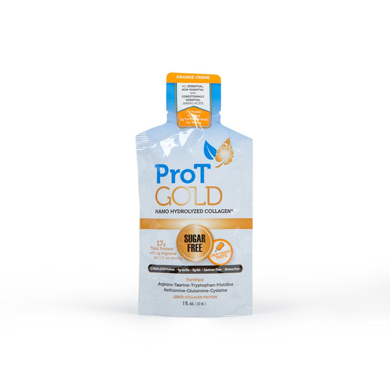ProT GOLD Collagen Liquid Protein Shots, Berry Sugar Free, 24 packets, Anti Aging, Proven to Boost Immunity
