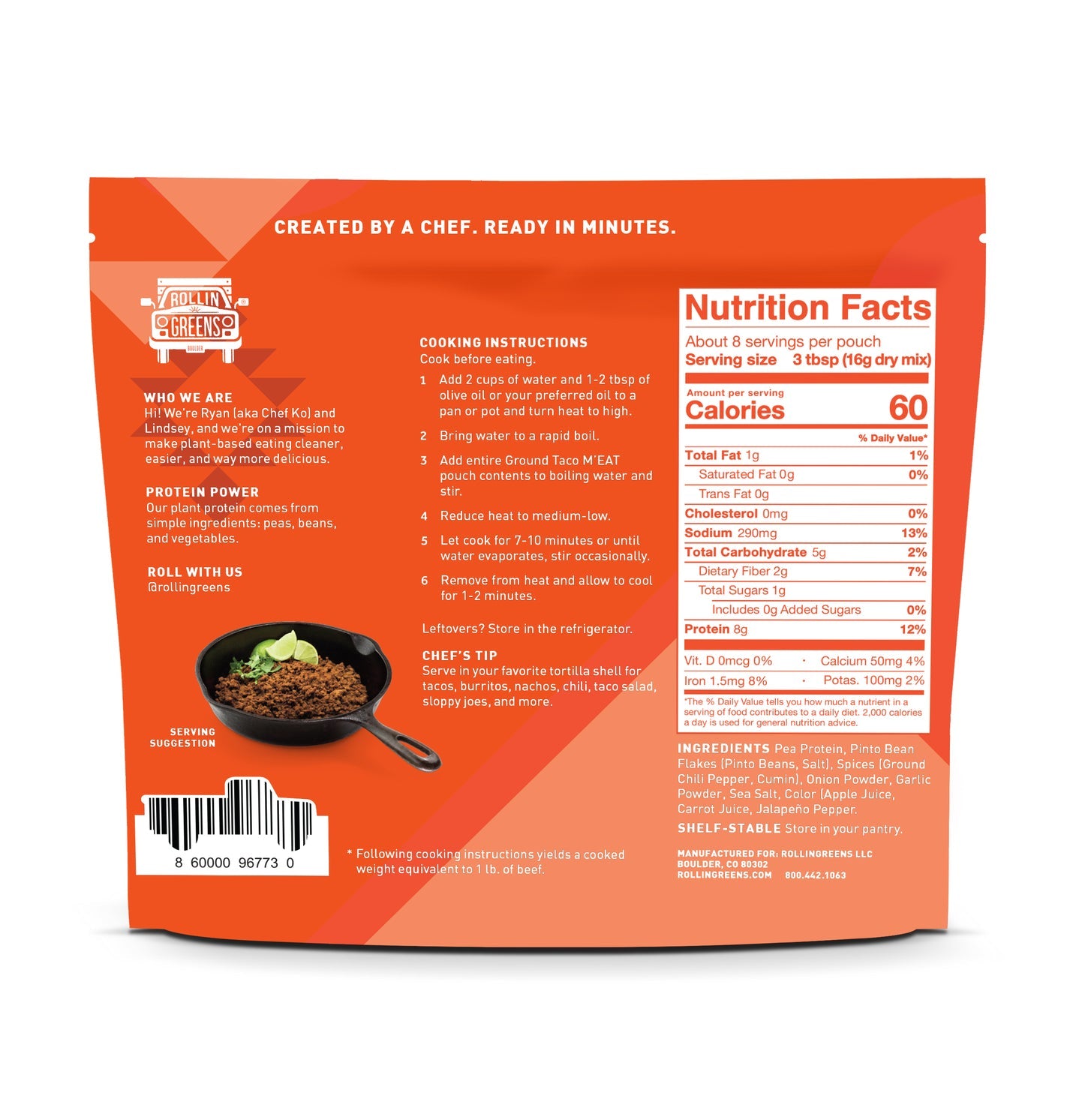 #Flavor_Plant Based Me'eat Ground Taco