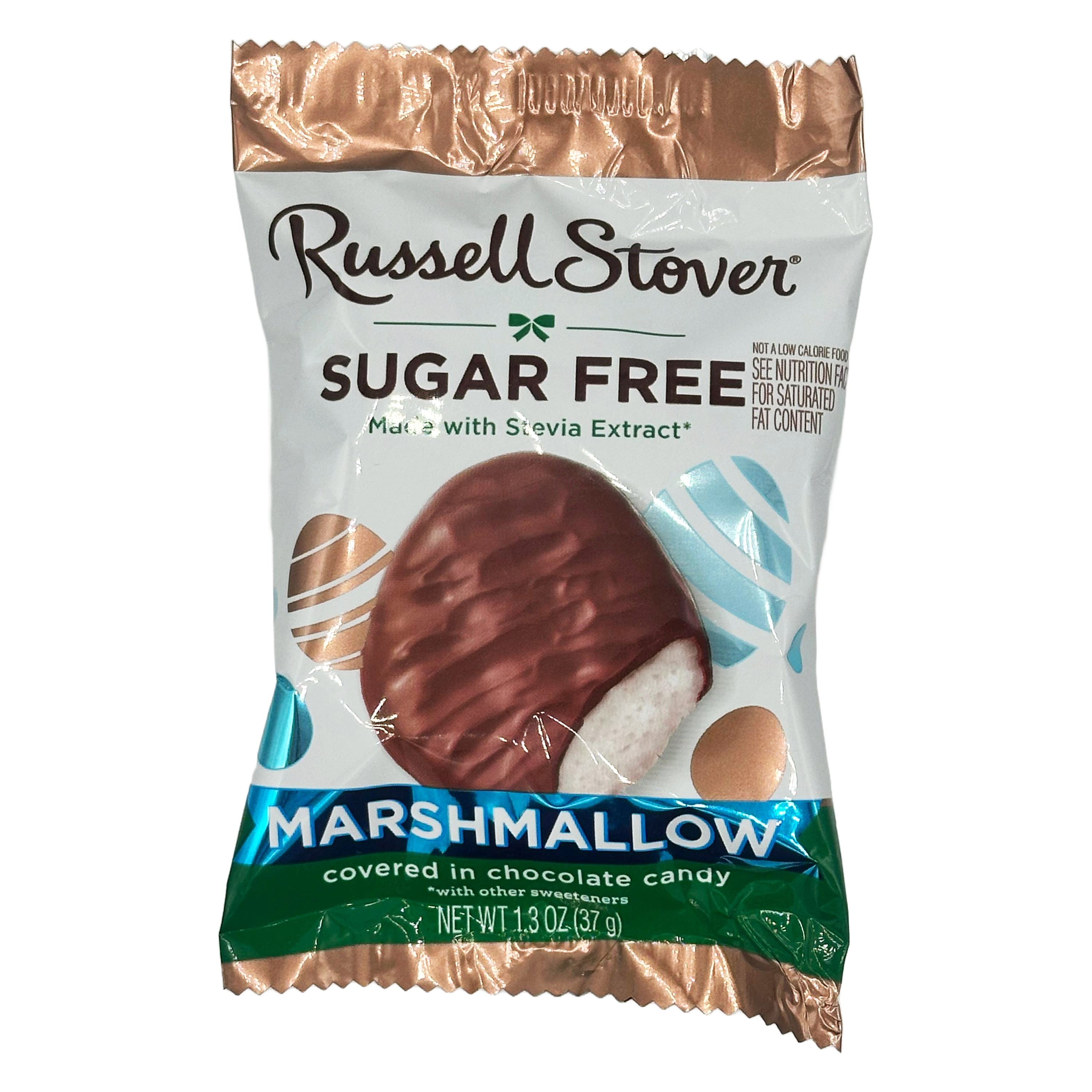 Russell Stover Sugar Free Chocolate Marshmallow Egg, 1.3 oz