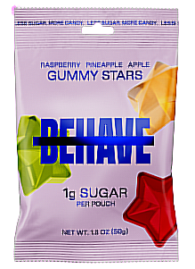 #Flavor_Raspberry Apple Pineapple Gummy Stars #Size_One Bag