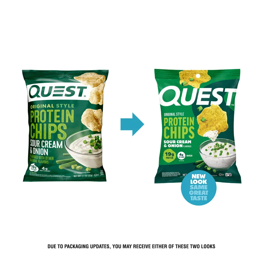 Quest Protein Chips - Crema Agria y Cebolla