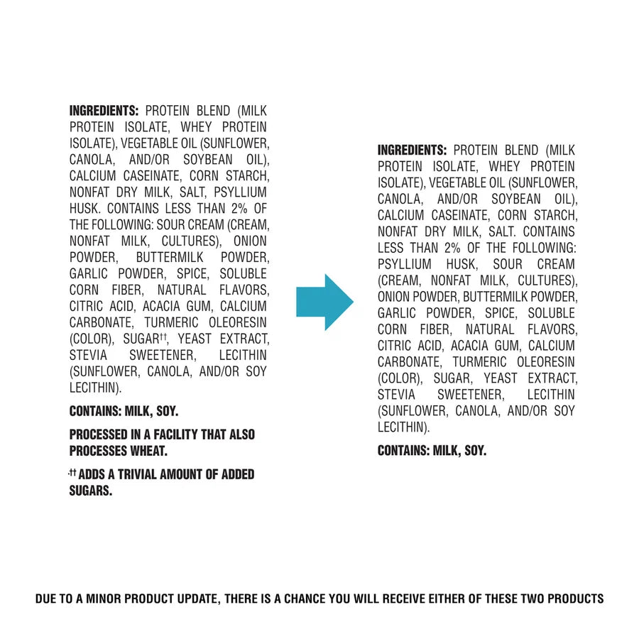 Quest Protein Chips - Crema Agria y Cebolla