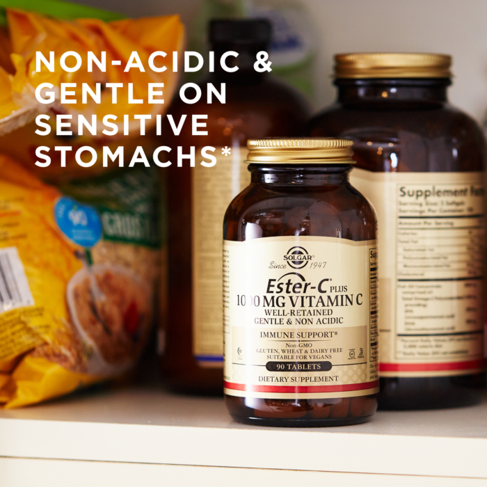 Solgar® Ester-C® Plus 1000mg Vitamin C Tablets (Ester-C® Ascorbate Complex) - High-quality Vitamin C by Solgar at BariatricPal Store