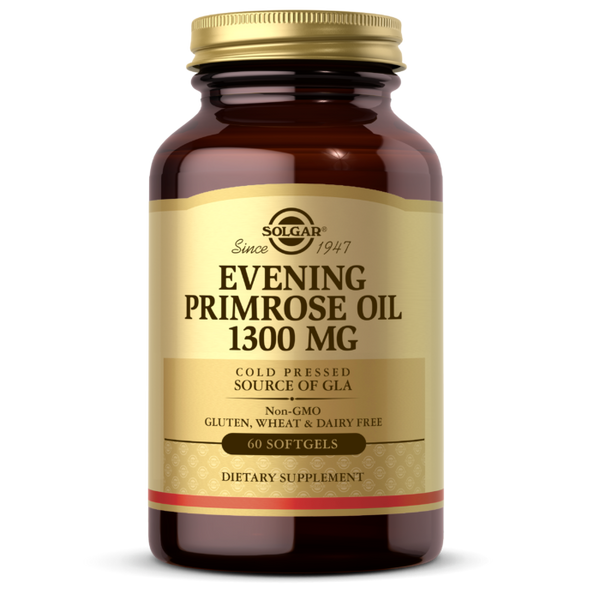 Solgar® Evening Primrose Oil 1300mg - Cold Pressed Source of GLA
