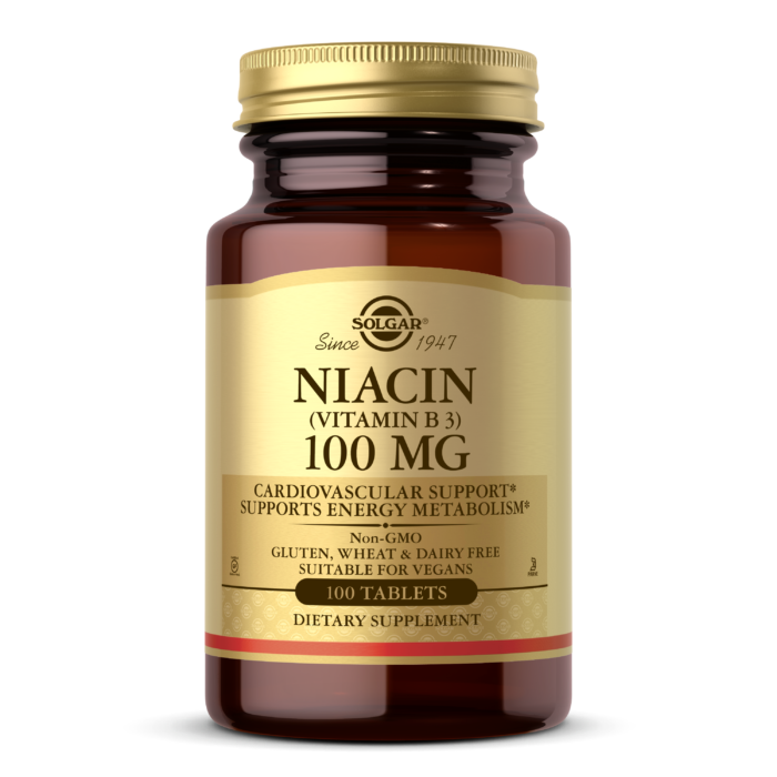 Solgar® Niacin (Vitamin B3) 100mg Tablets
