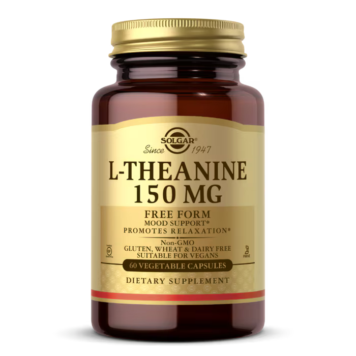 Solgar L-Theanine 150 mg, 60 Vegetable Capsules