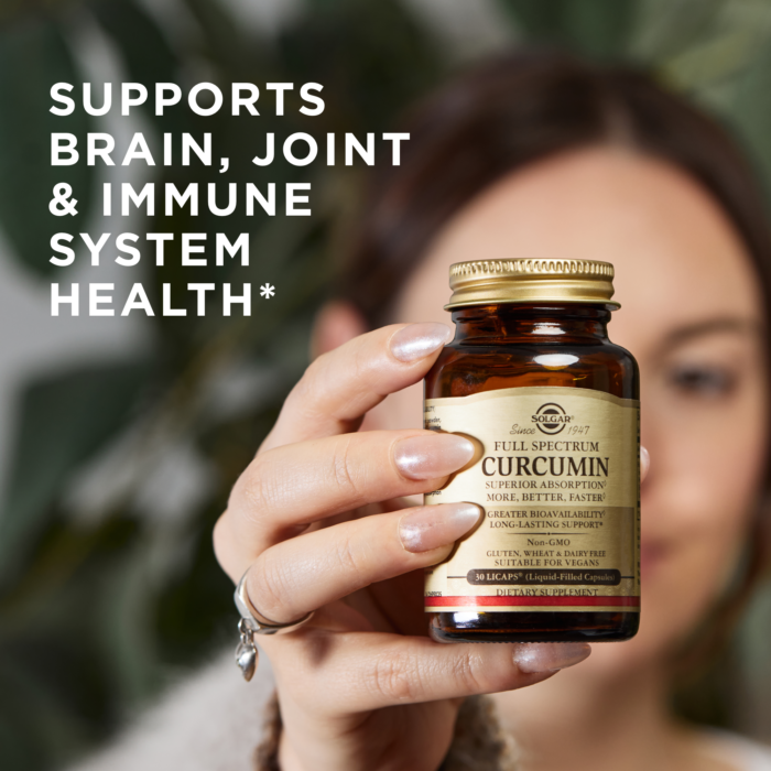 Solgar® Full Spectrum Curcumin Licaps™ - High-quality Turmeric Extract by Solgar at BariatricPal Store