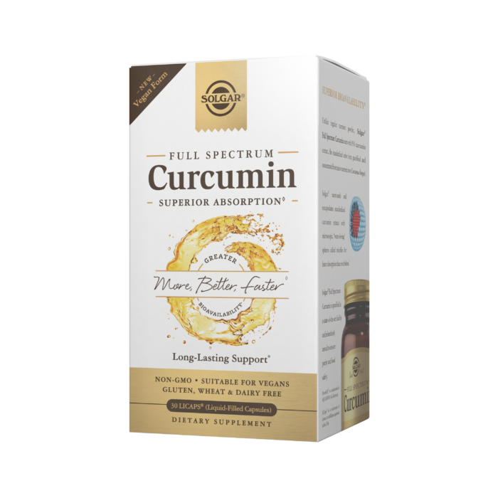 Solgar® Full Spectrum Curcumin Licaps™ - High-quality Turmeric Extract by Solgar at BariatricPal Store