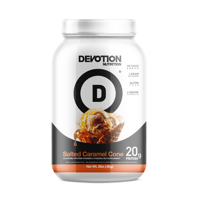 Devotion Nutrition Protein Powder - Salted Caramel Cone