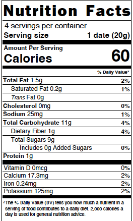 Pick Me Up Snacks Nut Butter Filled Dates, 2.8 oz