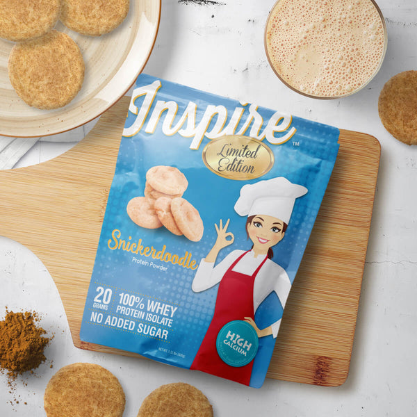 Inspire Snickerdoodle Protein Powder by Bariatric Eating