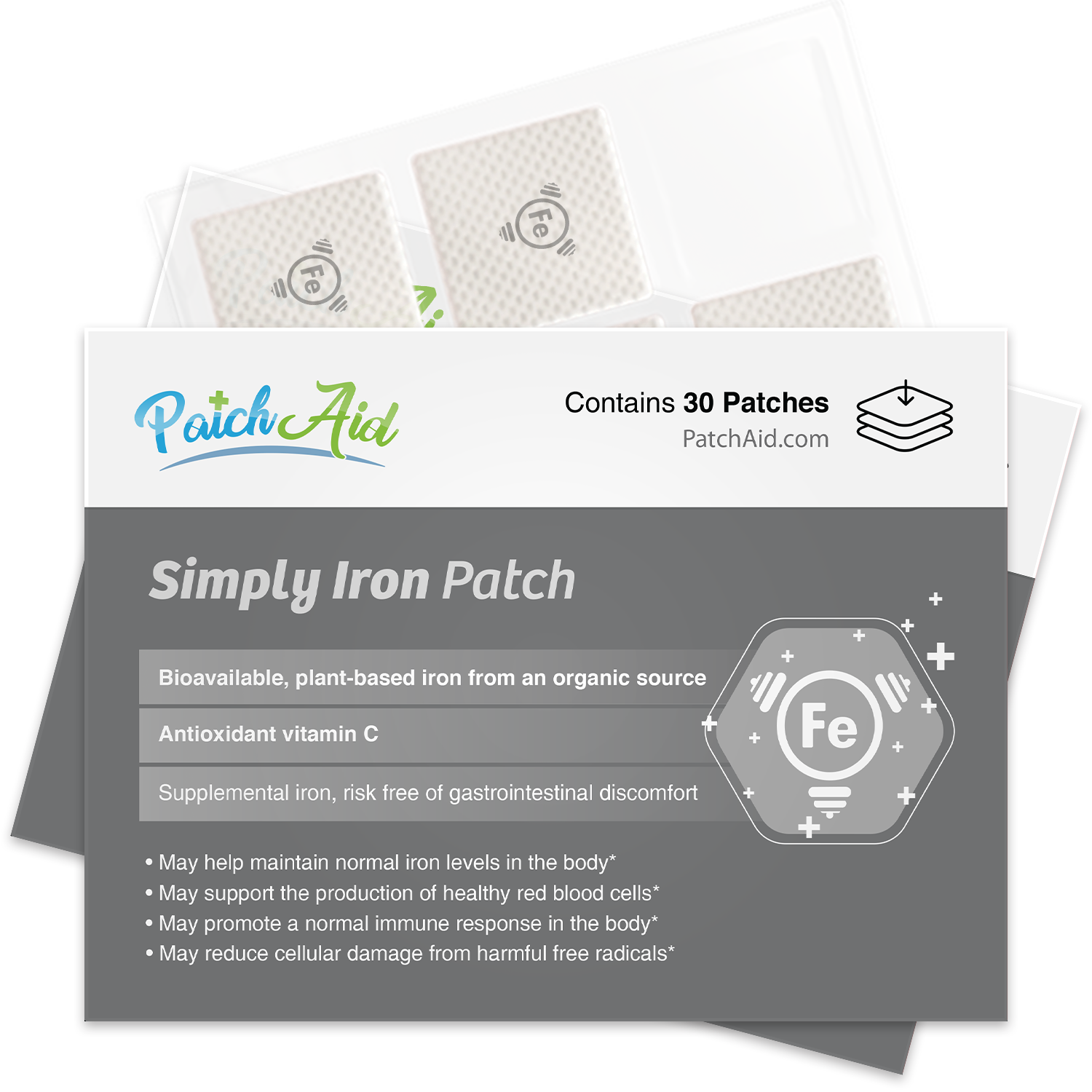 Simply Iron Patch by PatchAid