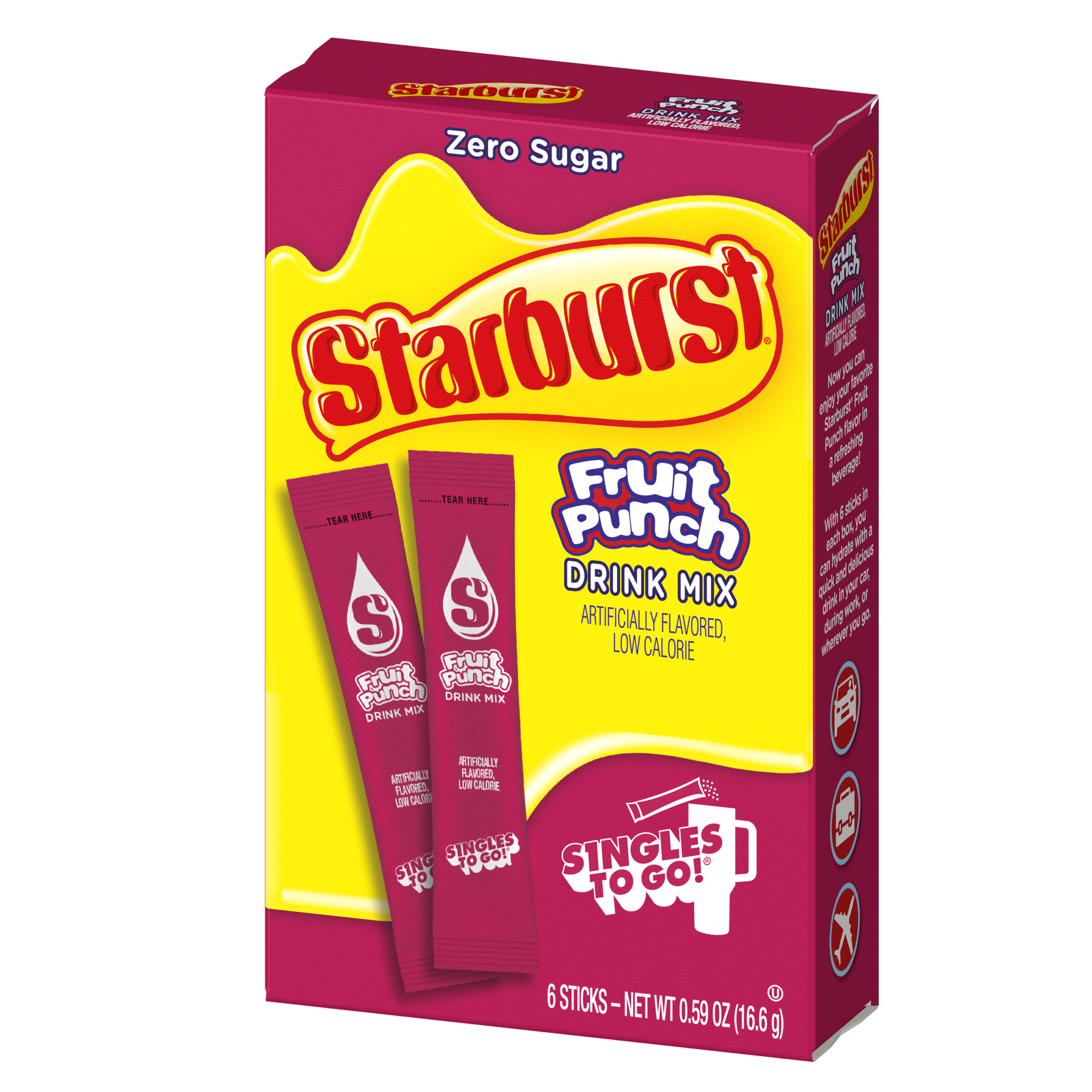 #Flavor_Fruit Punch #Size_6 sticks