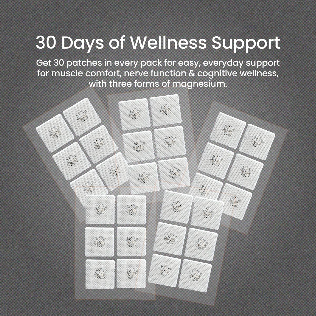 Triple Magnesium Complex Patch - 8-hour wear