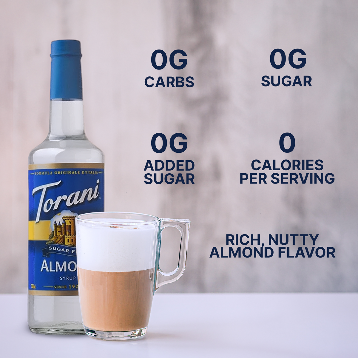 Torani Sugar Free Syrup - Almond
