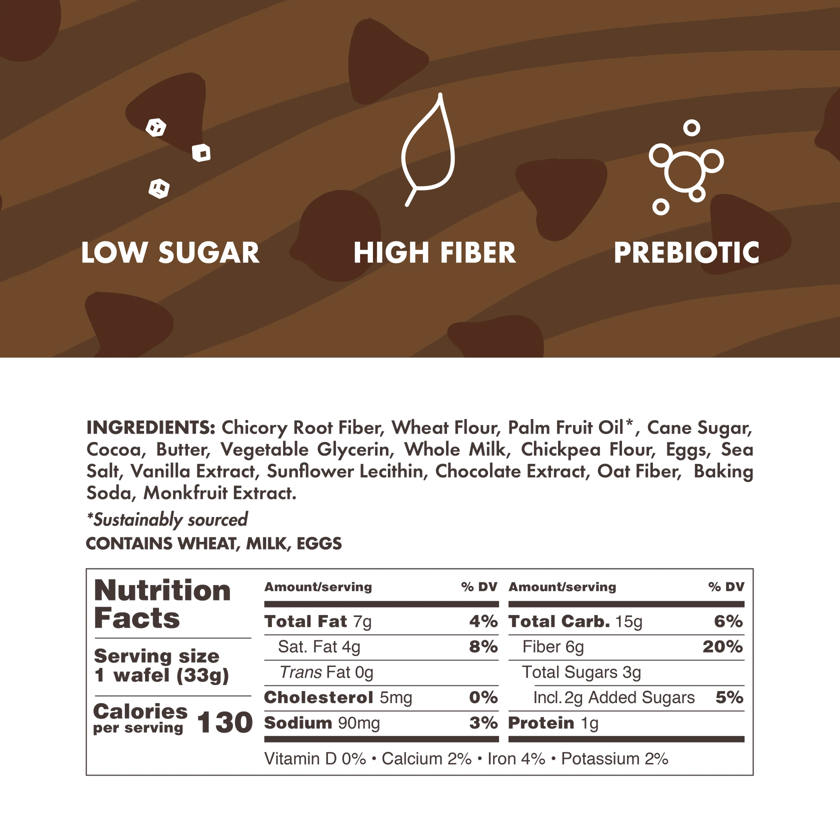 Rip Van Wafels - Chocolate Brownie