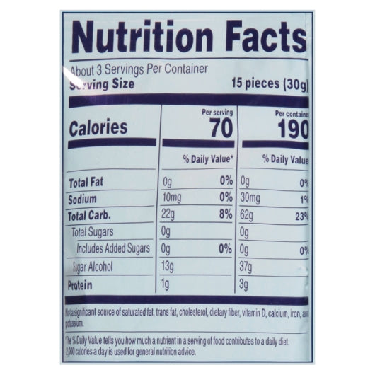 Welch’s Zero Sugar Fruity Bites, 3 oz