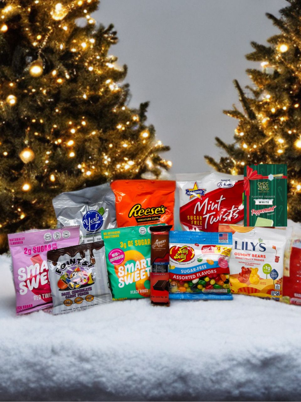 Stocking Stuffer Candy Kit - Themed Box