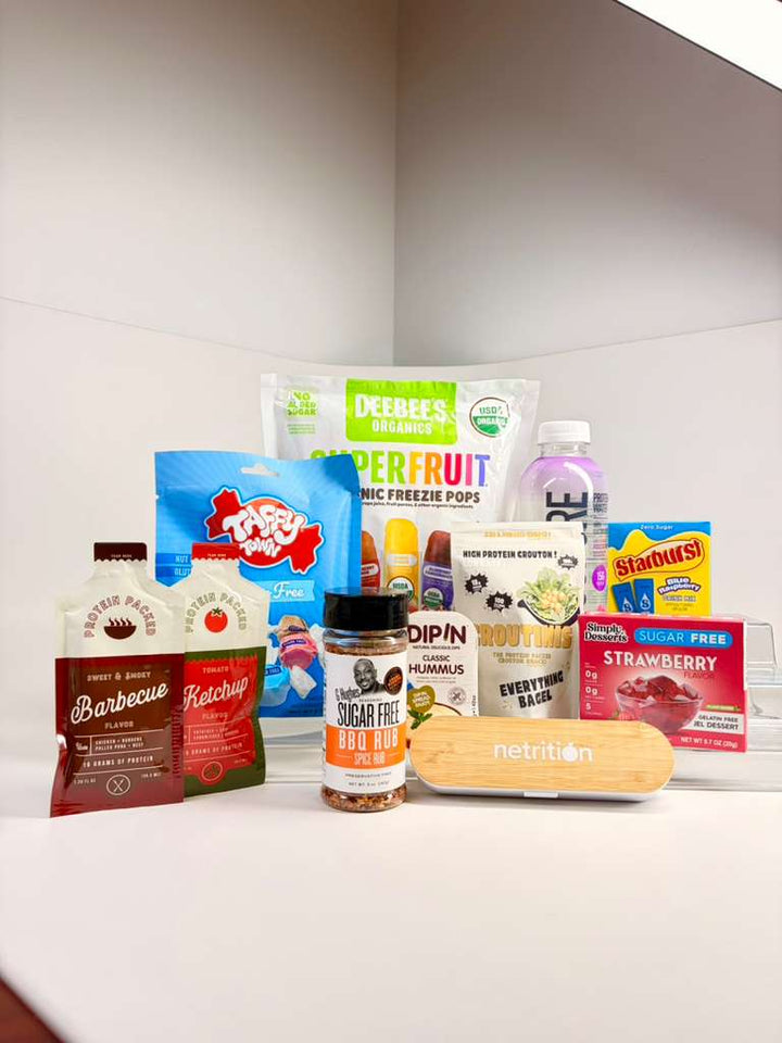 Items in the Box of the Month - June 2026 BariatricPal Box of the Month