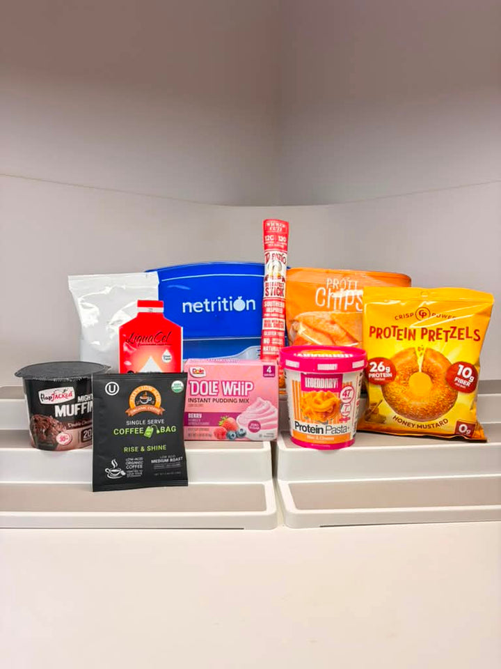 Items in the Box of the Month - August 2026 BariatricPal Box of the Month