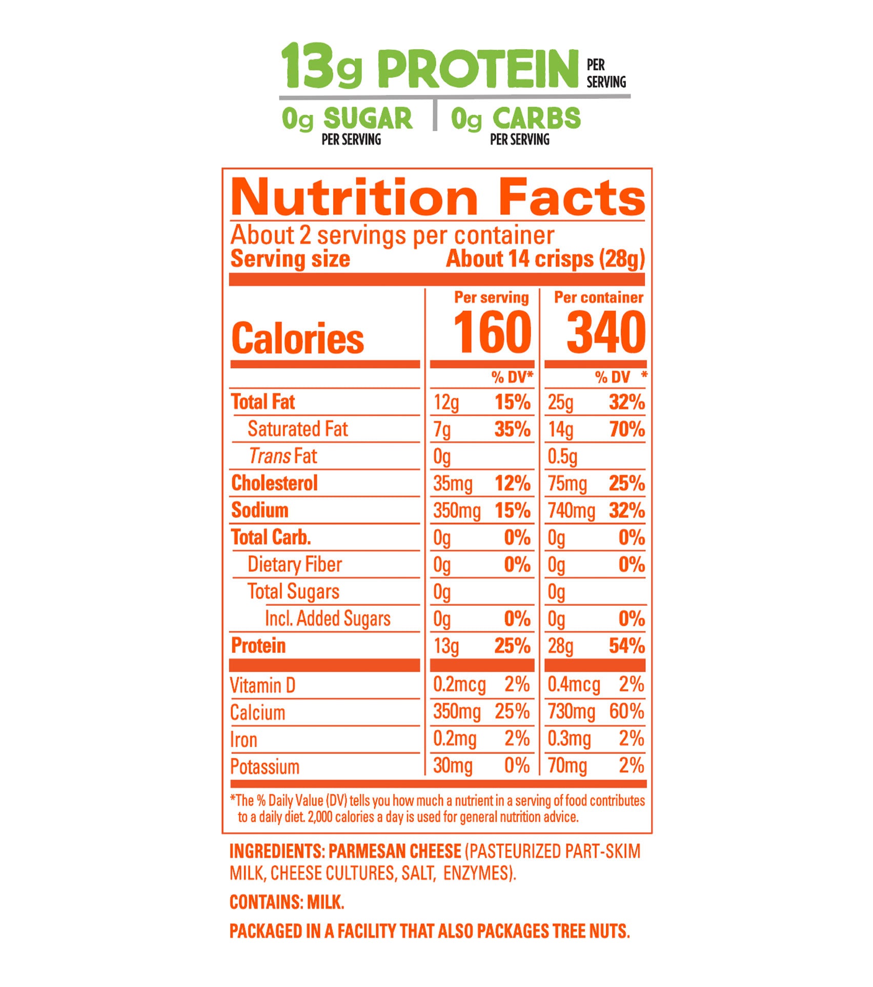 Whisps Cheese Crisps - Parmesan (2.12oz)