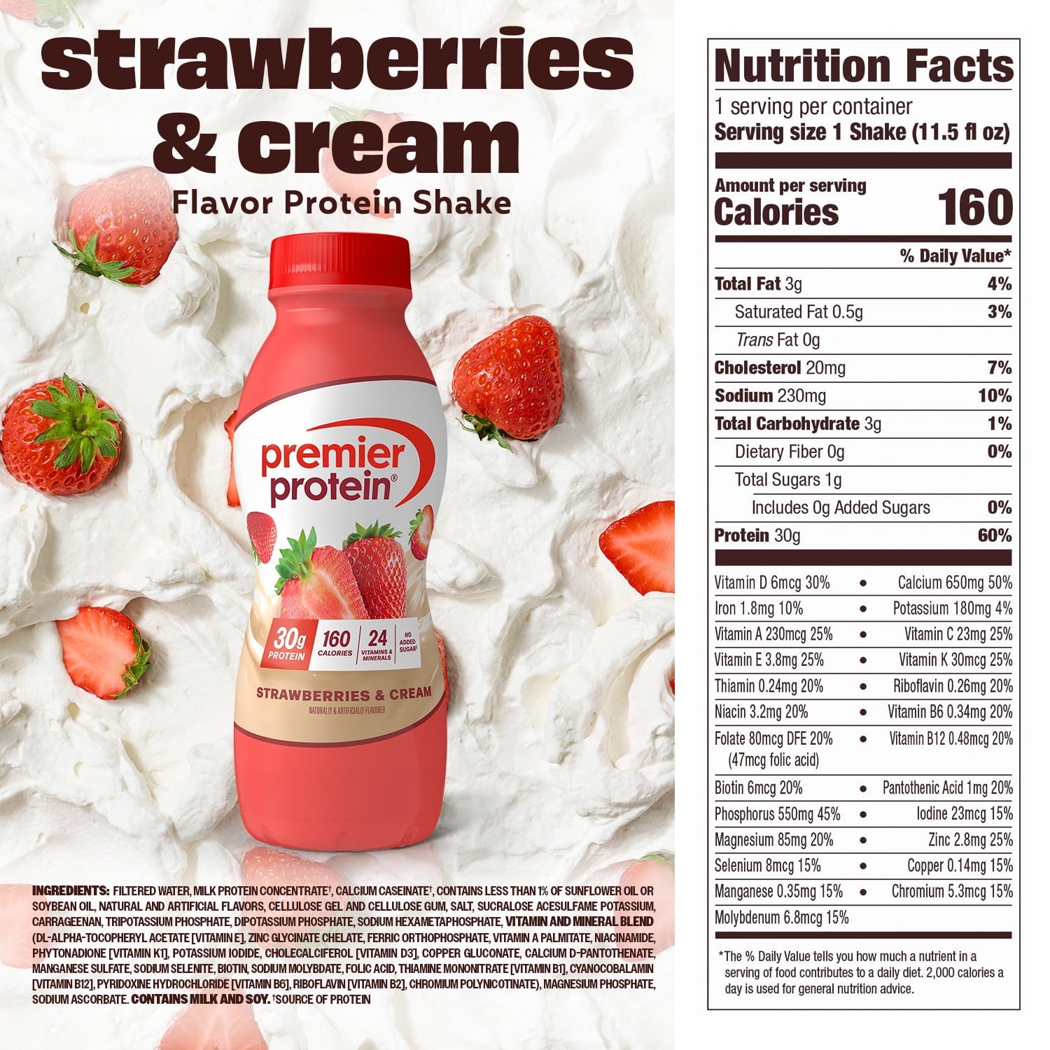 #Flavor_Strawberries & Cream, 11.5 fl oz