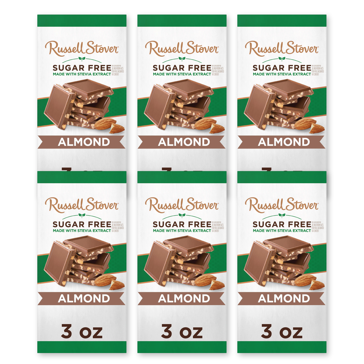 #Flavor_Almond #Size_6 Bars