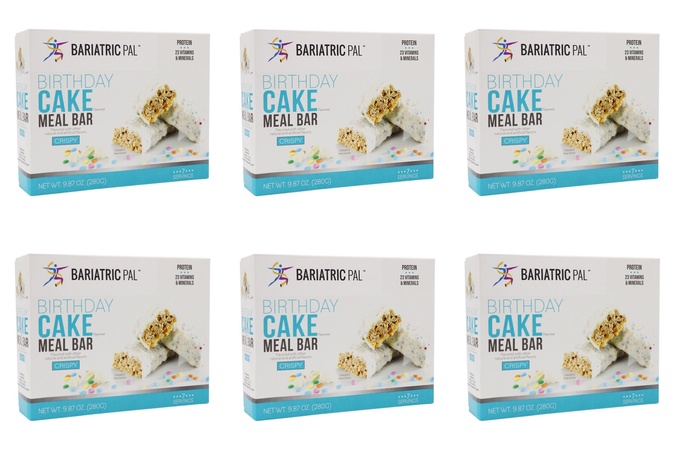 BariatricPal Divine 15g Protein & Fiber Bars - Birthday Cake