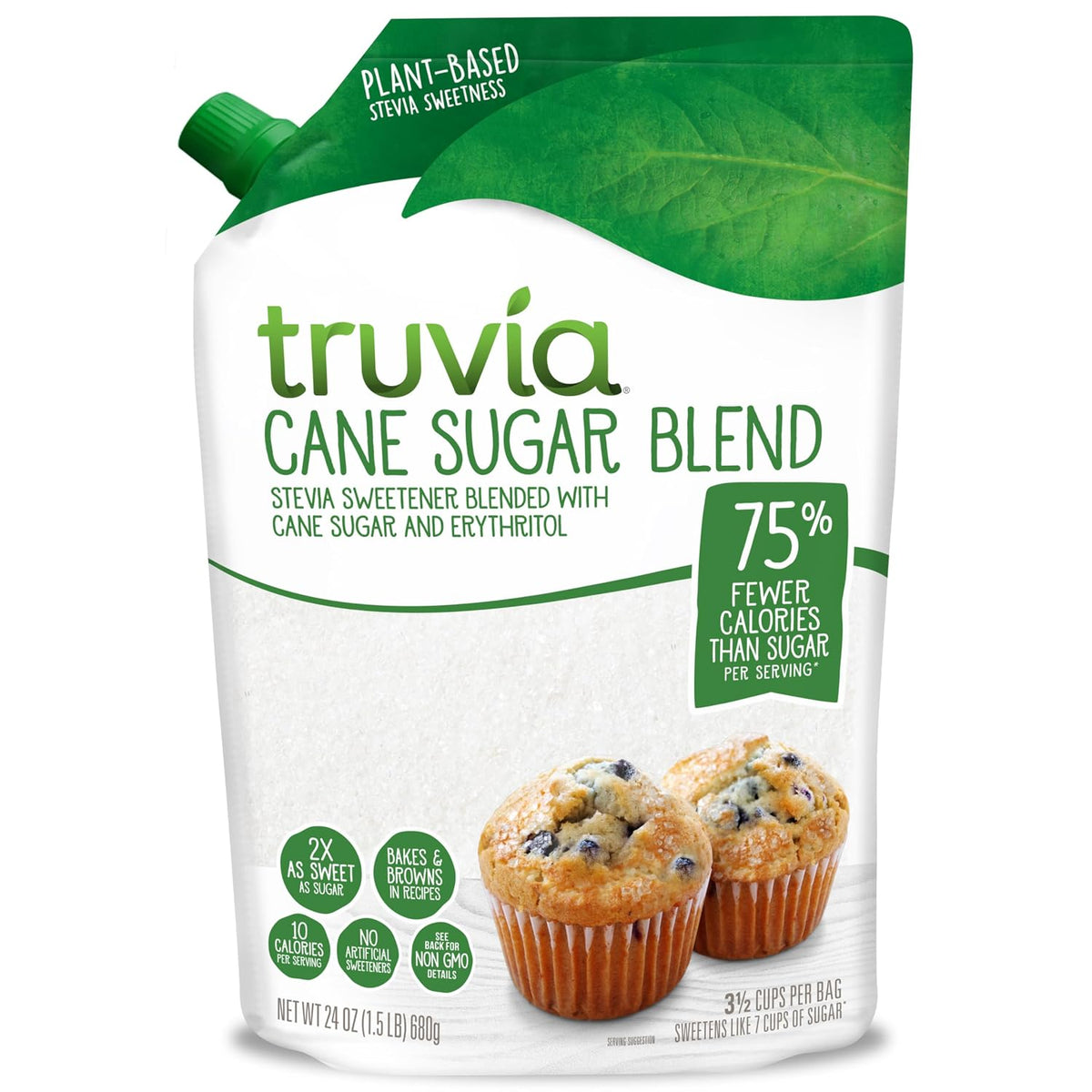 Truvia Cane Sugar Blend - 24 oz (1.5 lb)