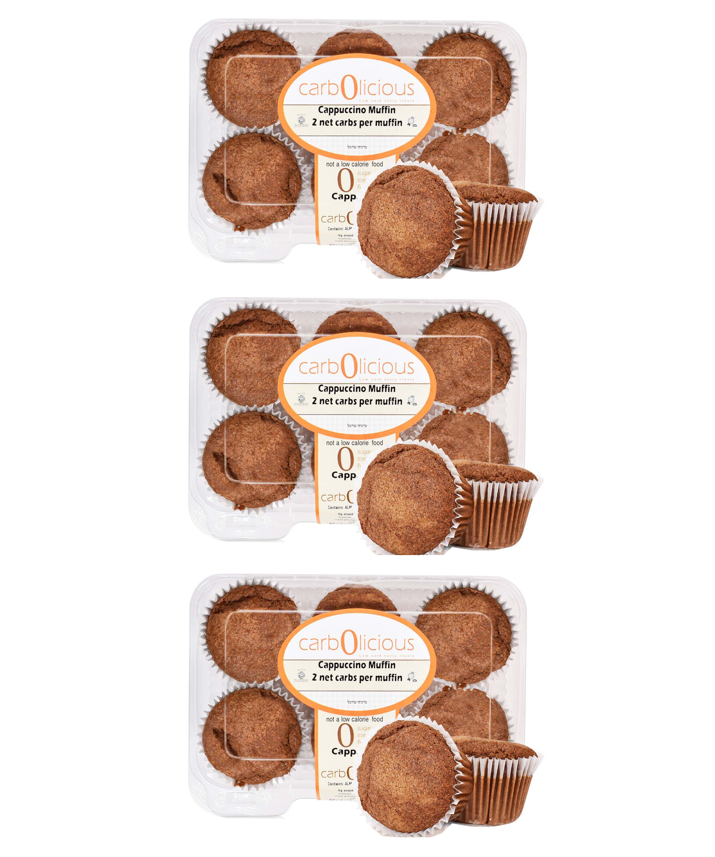 #Flavor_Cappuccino #Size_3-Pack (18 Muffins)