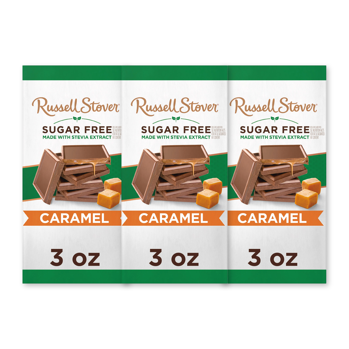 #Flavor_Caramel #Size_3 Bars