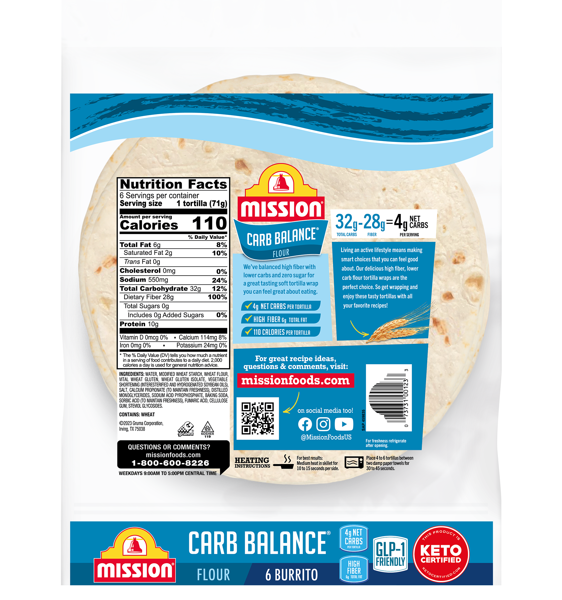 #Flavor_Flour, 10 inch Burrito Size
