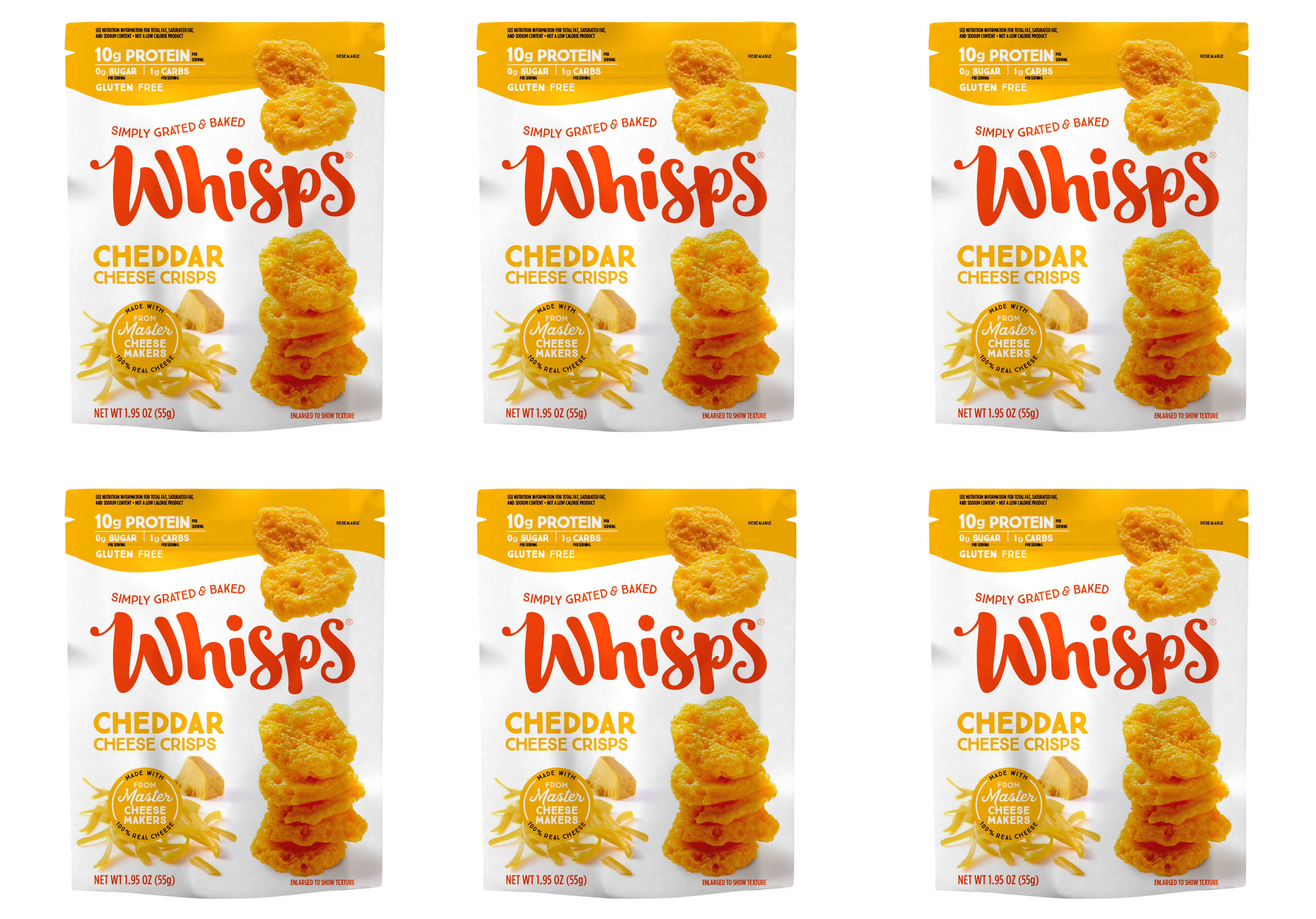 Whisps Cheese Crisps - Cheddar (2.12oz)