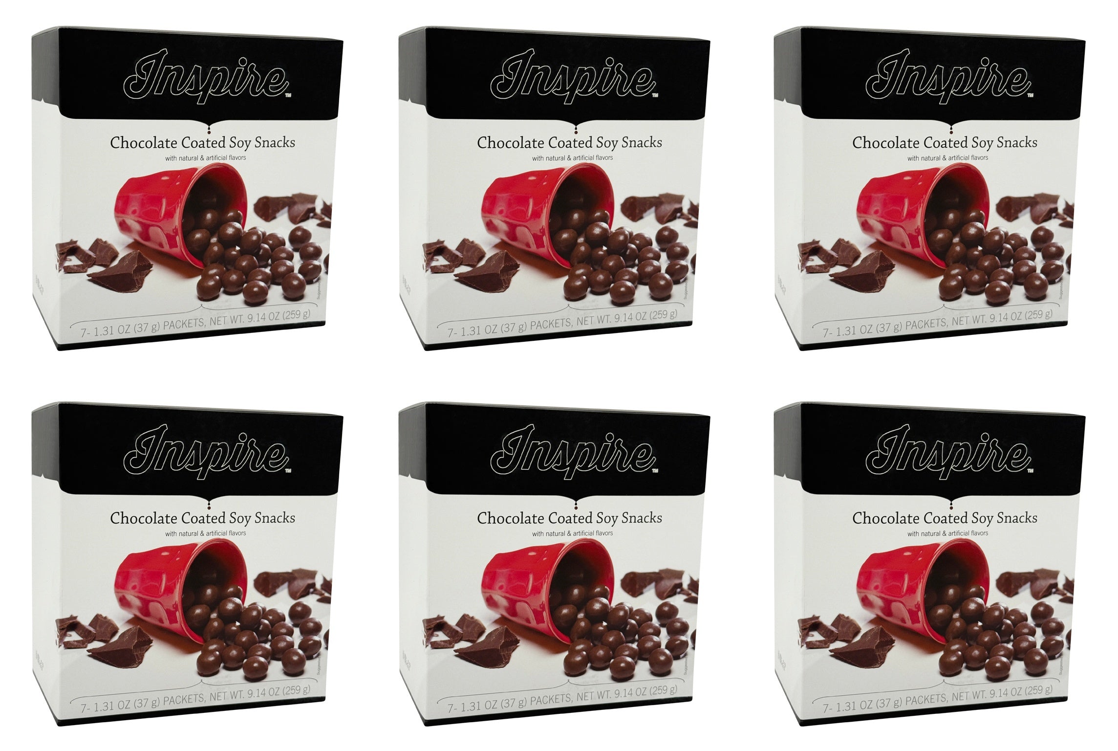 Inspire Coated Protein Puffs Snack by Bariatric Eating - Chocolate