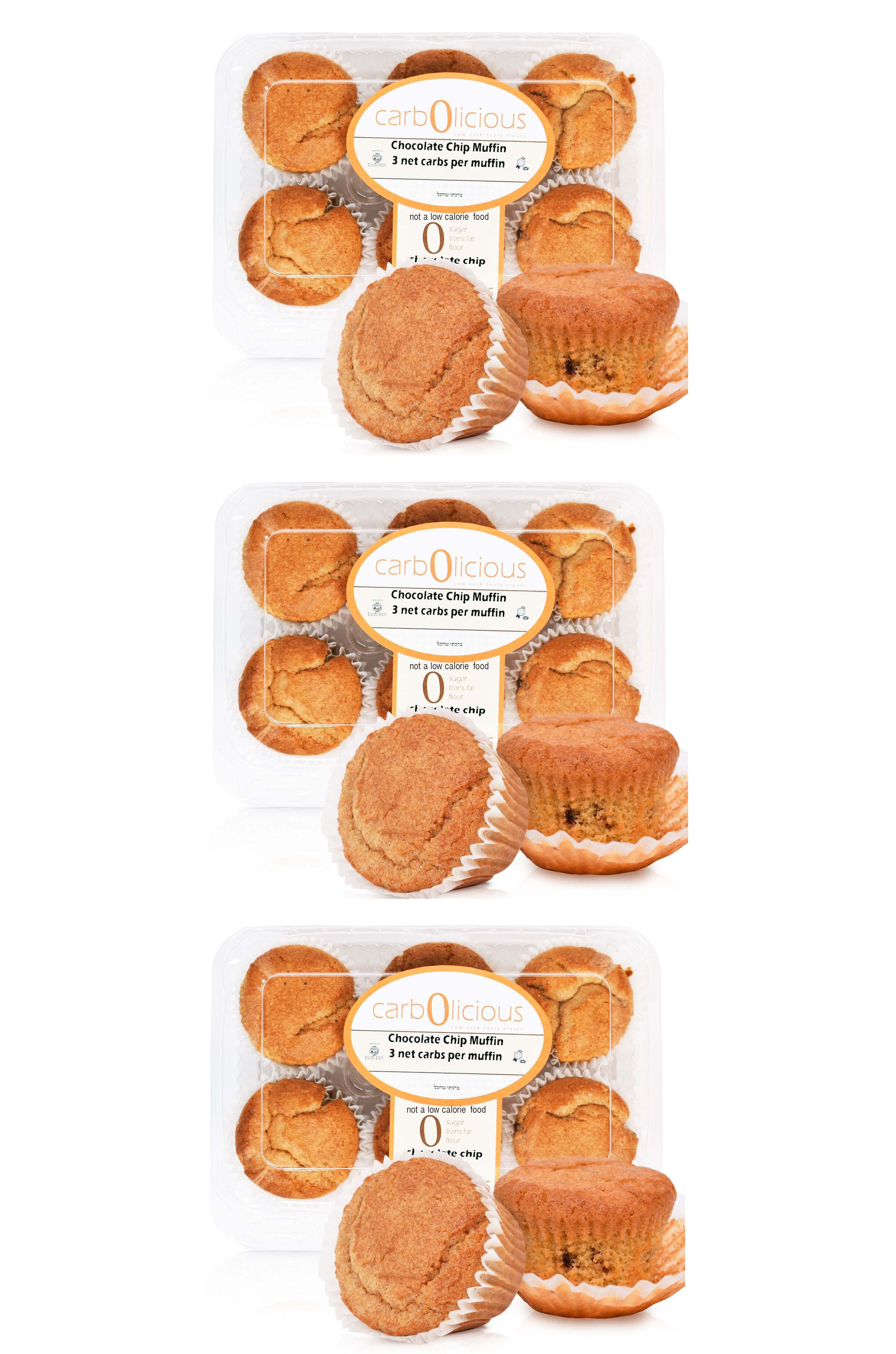 #Flavor_Chocolate Chip #Size_3-Pack (18 Muffins)